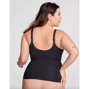 Honeylove LiftWear Shapewear Cami Top Black 3X Tummy Control Slimming Adjustable